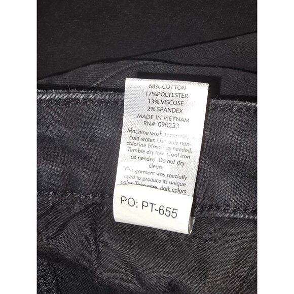 Pacsun Jeans Men's Size 32x30 Black Stacked Skinny - Picture 6 of 10